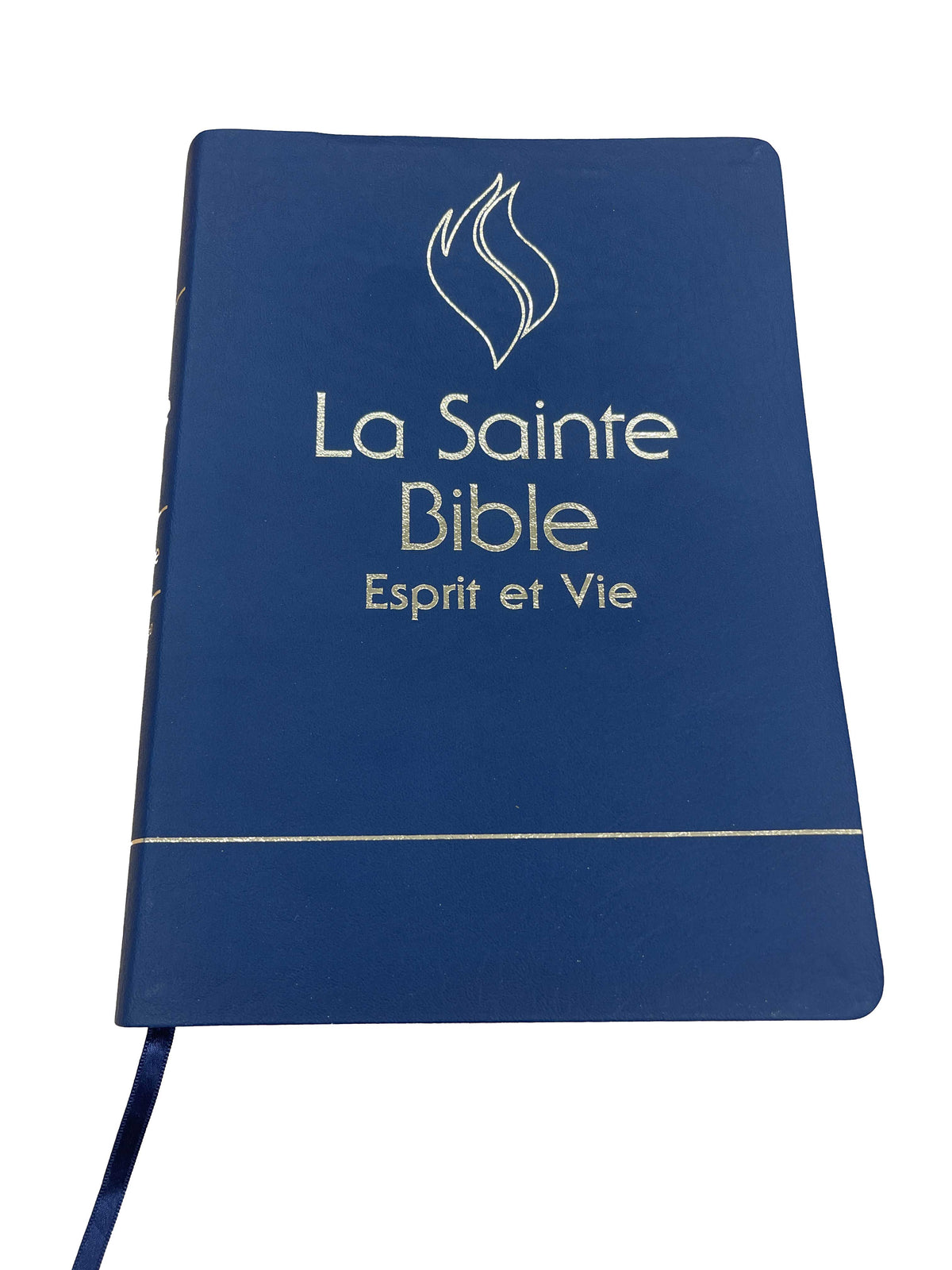 Bible Esprit et Vie cuir bleu | Édition de luxe en coffret 2025